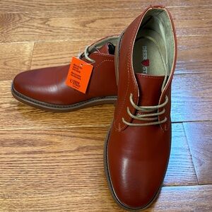 New Deer Stags Ballard Youth Kids Boys Brown Dress Chukka Boots Shoes 6M